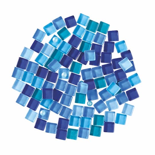 7" Blue Tile Tray Mosaic Kit by Make Market®